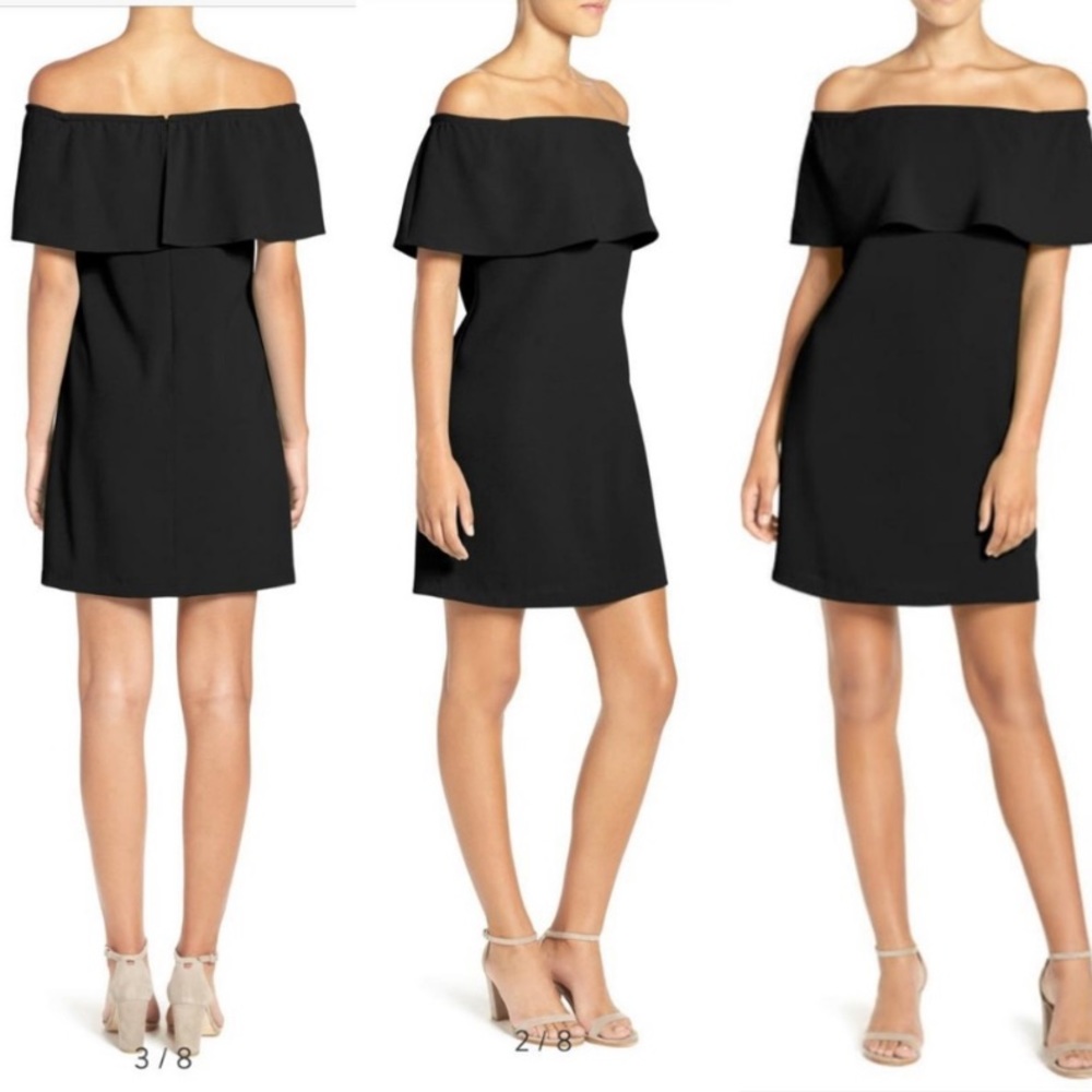 NWOT Charles Henry Off Shoulder Dress